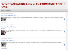 Tablet Screenshot of farmteamracing.com
